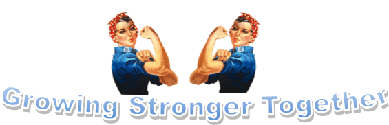 Women growing stronger logo