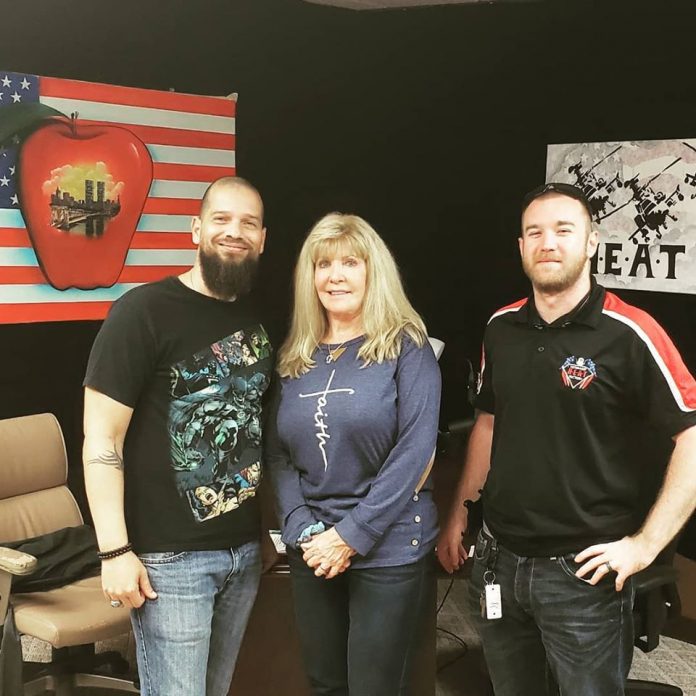 L-R Tim Gonzalez (U.S. Navy veteran), Lucy Stasio (Retired Sgt. - Pasco County Sheriff's Office), Cody Jones (U.S. Army veteran) Photo courtesy of Connar L'Ecuyer