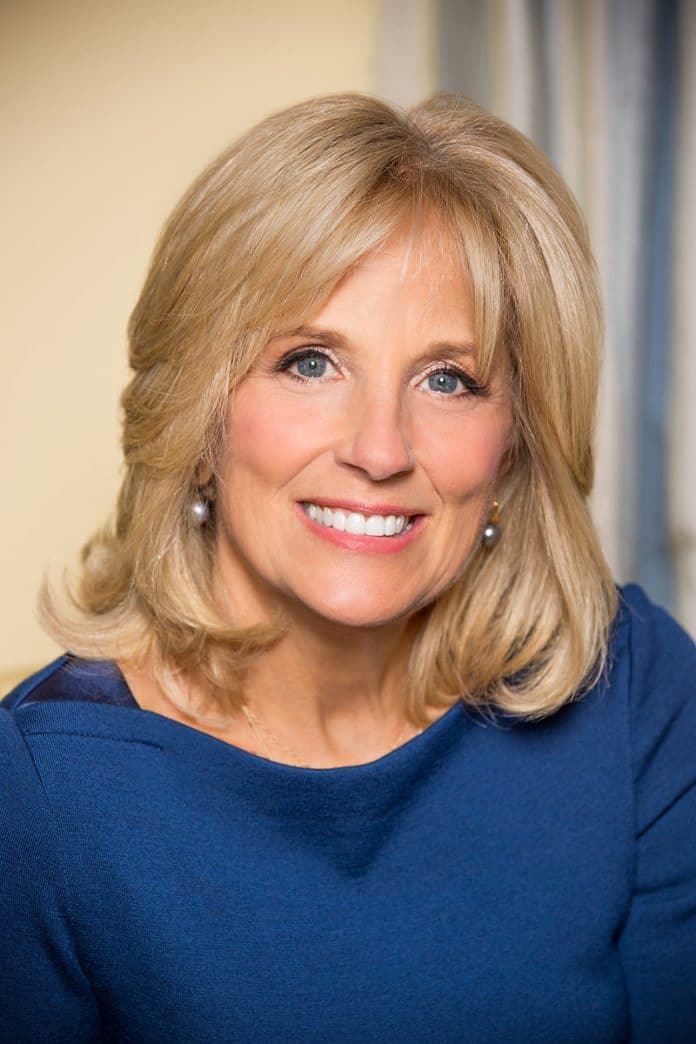 Jill Biden official portrait 