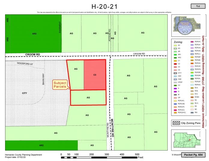 Hernando County Planning Department Project date: 07/02/20