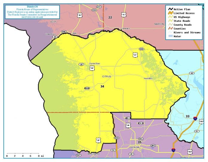 District 34 Map