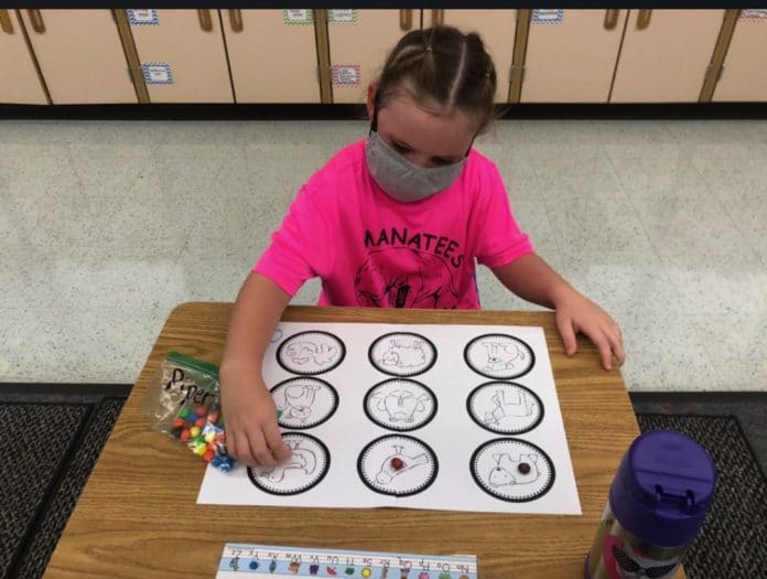 Piper attends Suncoast Elementary School.  The YMCA grant will benefit the YMCA after-school program she attends at Suncoast Elementary.