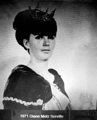 Diane Sorvillo when she was named Majorette Queen of America in 1971.