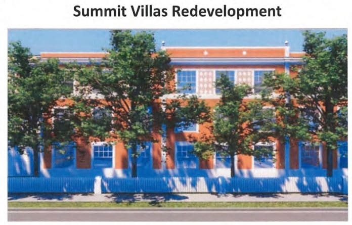 Illustration of Summit Villas Redevelopment