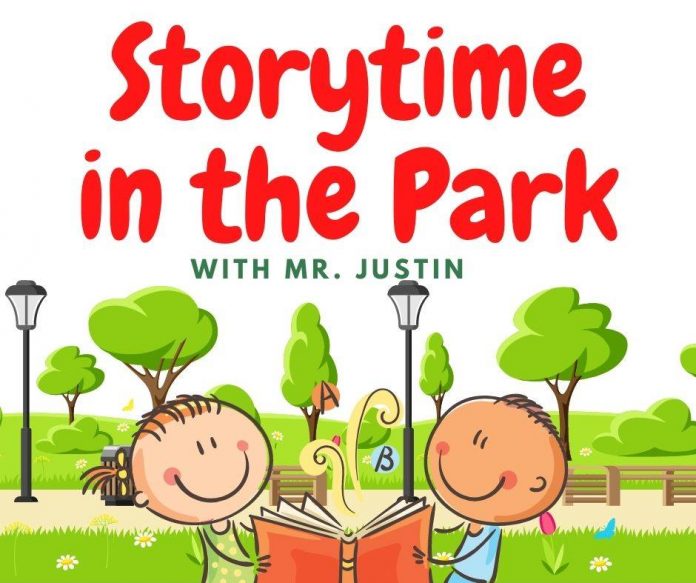 Storytime in the park