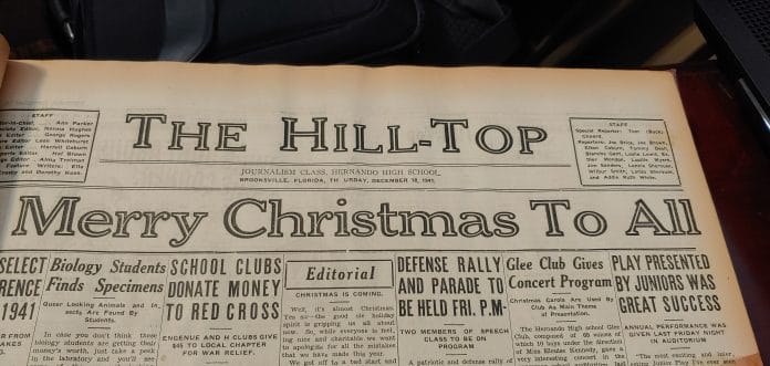 Brooksville Journal/Thursday, December 18, 1941