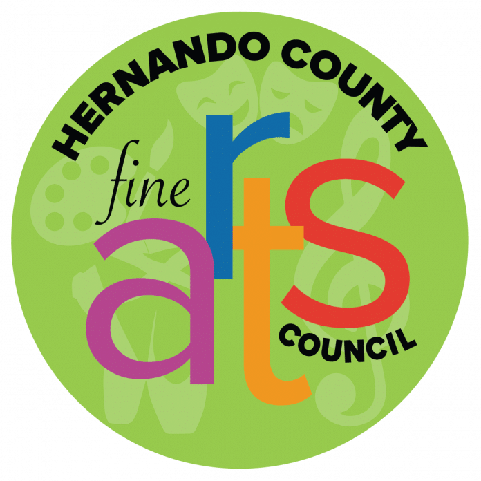 Hernando county fine arts council logo