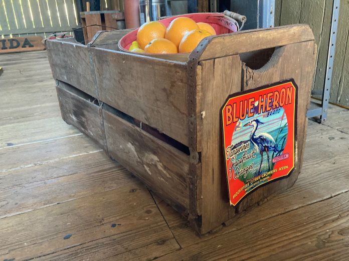 Orange crate