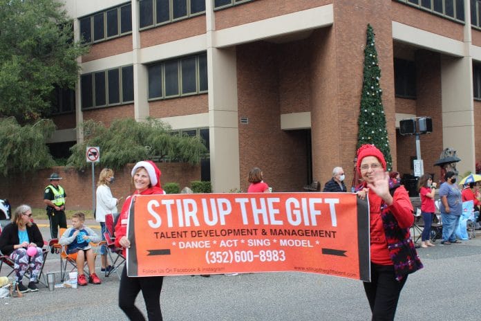 Stir Up the Gift at the Brooksville Christmas Parade