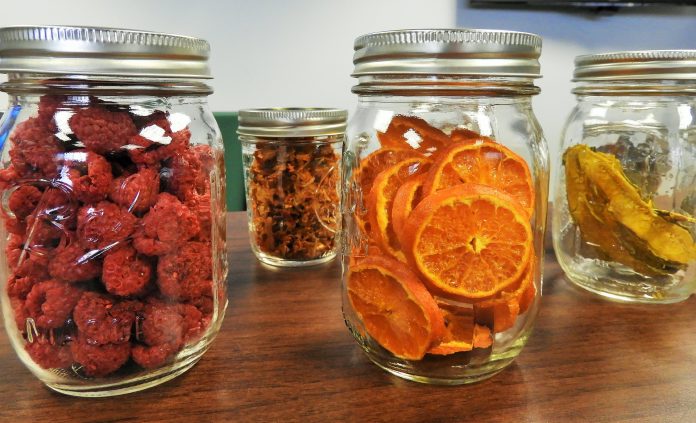 mason jars of food