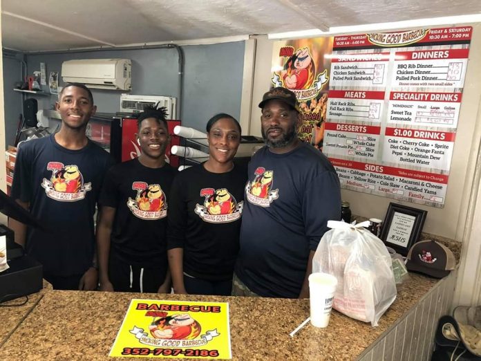 (L-R) Xavier, Isaiah, Stephanie, Eric Riggins, Sr.  