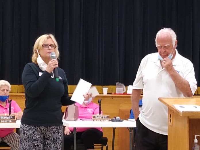 Becky Burton, PHP Executive Director and Rich Stratton from the Brookridge Social Dance Club. The photos are courtesy of Becky Burton, Executive Director, People Helping People in Hernando County, Inc.