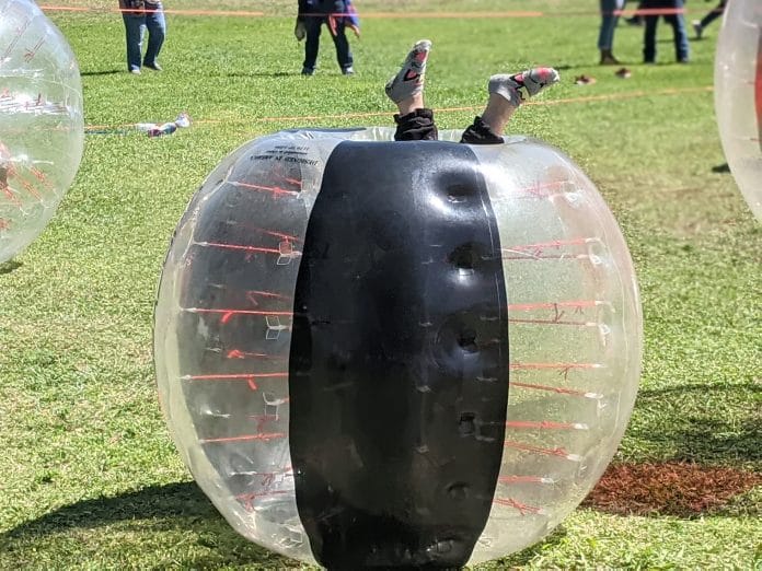  Bumper Ball was entertaining for all ages at the Floral City Strawberry Festival.