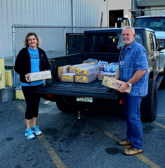 CFB Volunteers deliver food to Children's Advocacy Center Hernando 