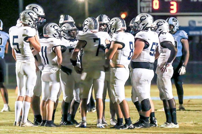 9/25/20 Central Bears taking on the NCT Sharks. Photo by Cheryl Clanton.