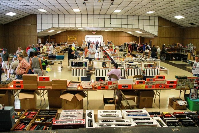 Regal Railways Train Show Setup at Hernando Fairgrounds (File Photo by Alice Mary Herden, 2018)