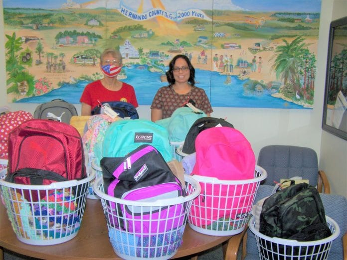 Goods collected for homeless high school seniors