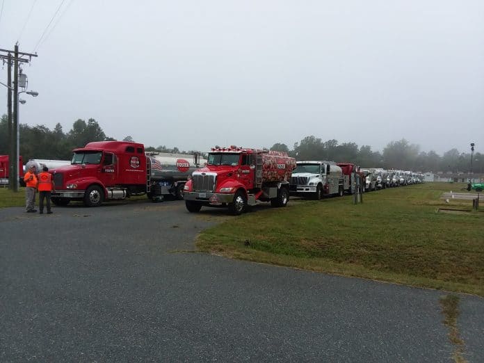 A photo from my deployment  for Hurricane Florence.