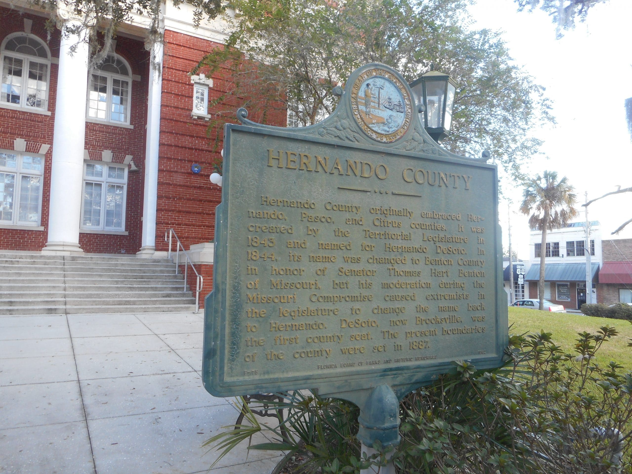 File photo of the Hernando County Courthouse