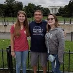 Miranda Mays, Michael Cooper, Ashland Hall visiting Washington D.C. for the National History Fair finals