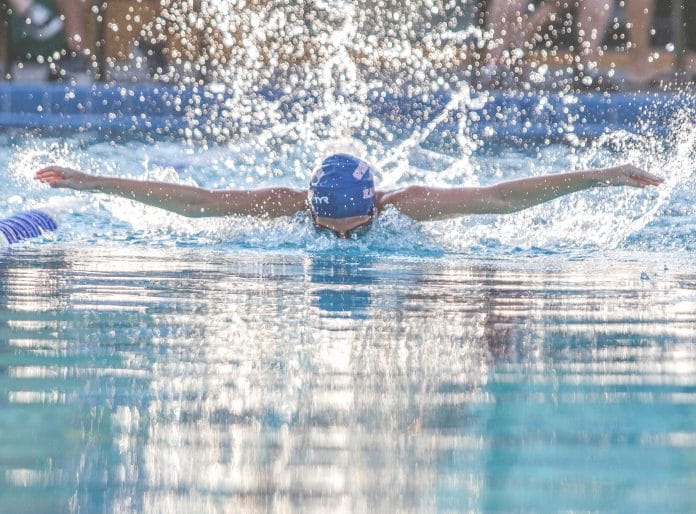 Girls swim teams from Springstead takes on the Lady Leopards during a meet on Saturday, September 5 at the Hernando YMCA.