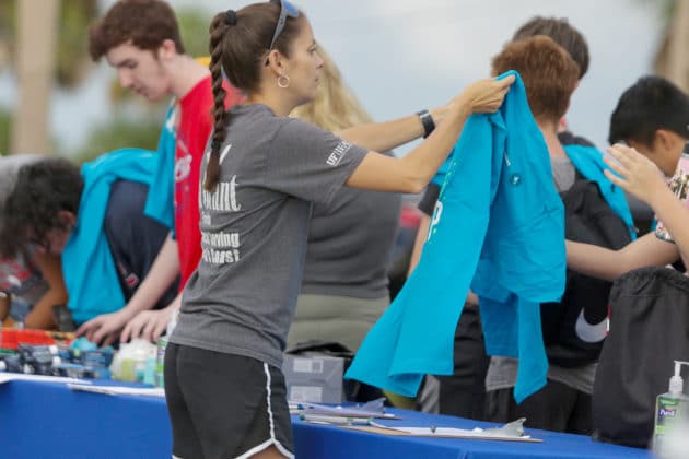 T-shirts for volunteers