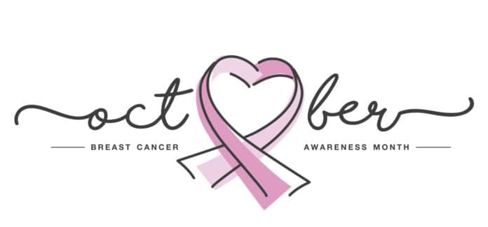 October is breast cancer awareness month