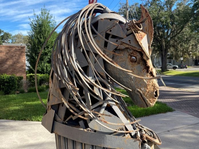 Equine Sculpture by James Oleson