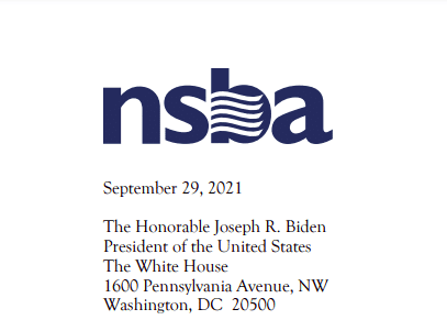 National School Board Association Letter