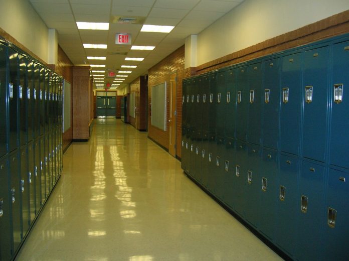 High school lockers