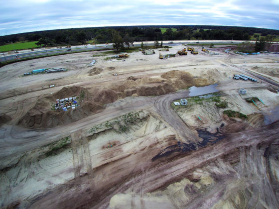 Facing South- Mini Building Boom, Ayers Road Extension and County Line Rd