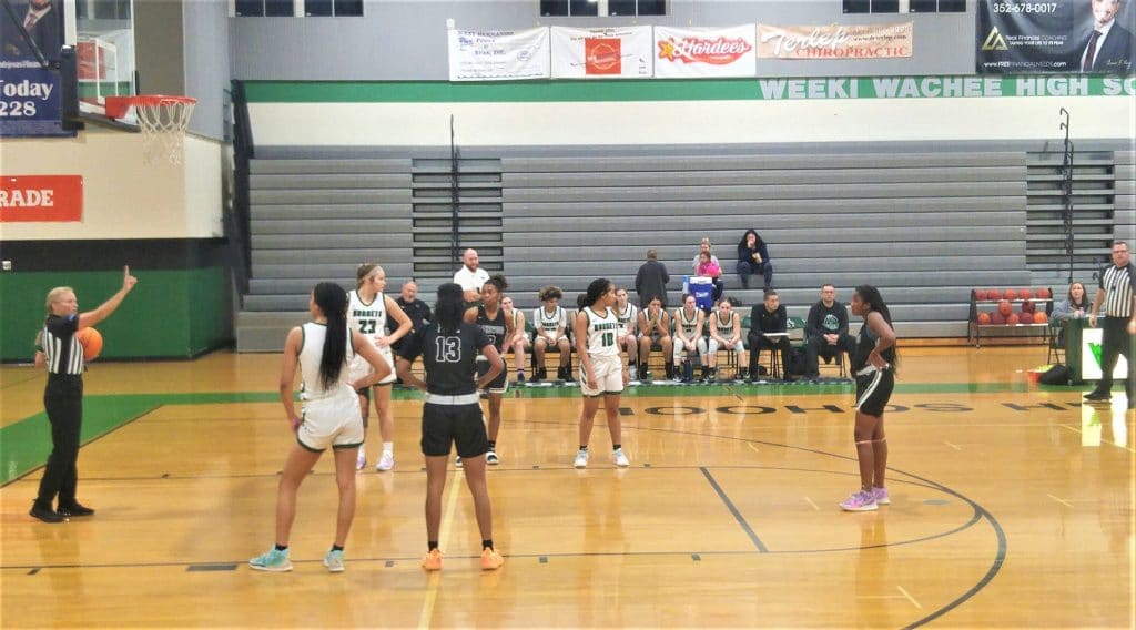 A Lakewood gets a free throw during the region quarterfinal against Weeki Wachee Feb. 10.