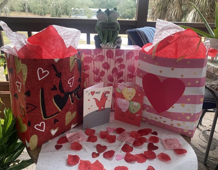 Tokens of Love - Valentine gift bags