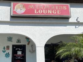 Mermaids Lounge entrance