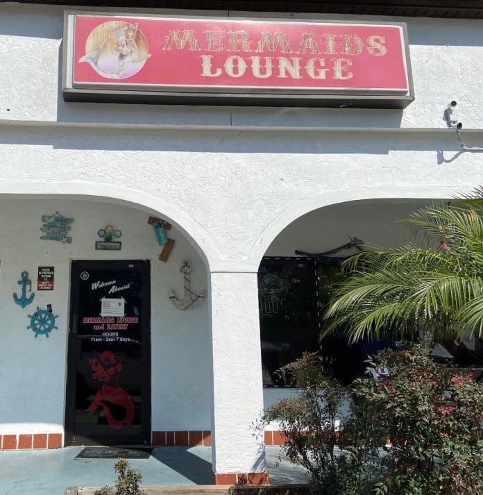 Mermaids Lounge entrance