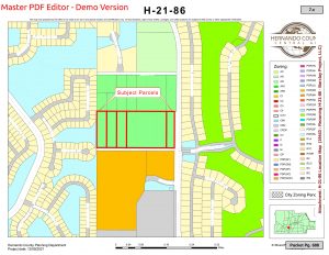 location map Barclay townhouse development