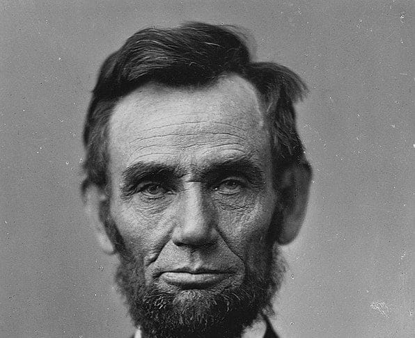 Abraham Lincoln in 1863 by Alexander Gardner