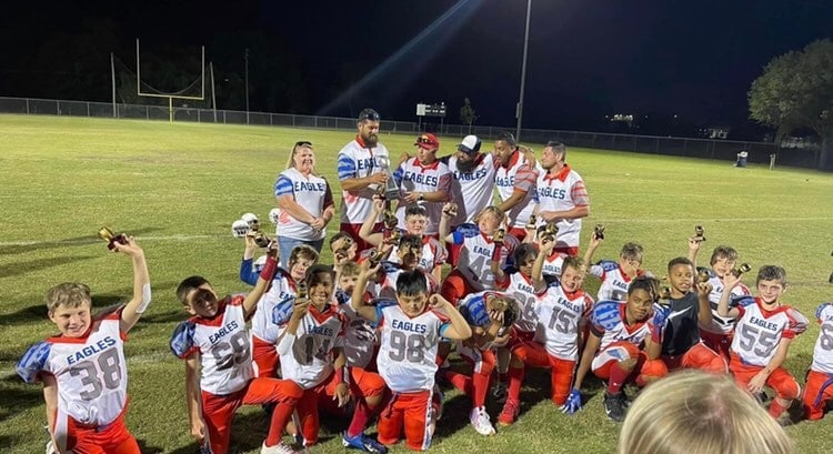 Spring Hill Eagles 10u travel team wins the 10u Xtreme Spring Sports League State Championship. Photo provided by Heather Baldwin.