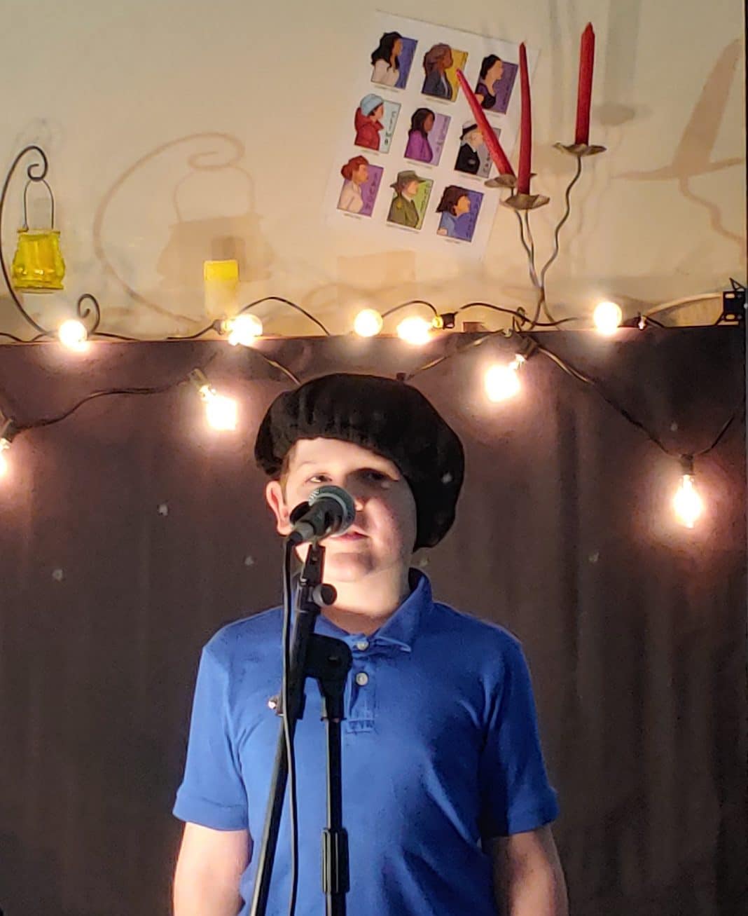 Miles Caldwell Deltona Elementary School Poetry Cafe, April 21, 2022-