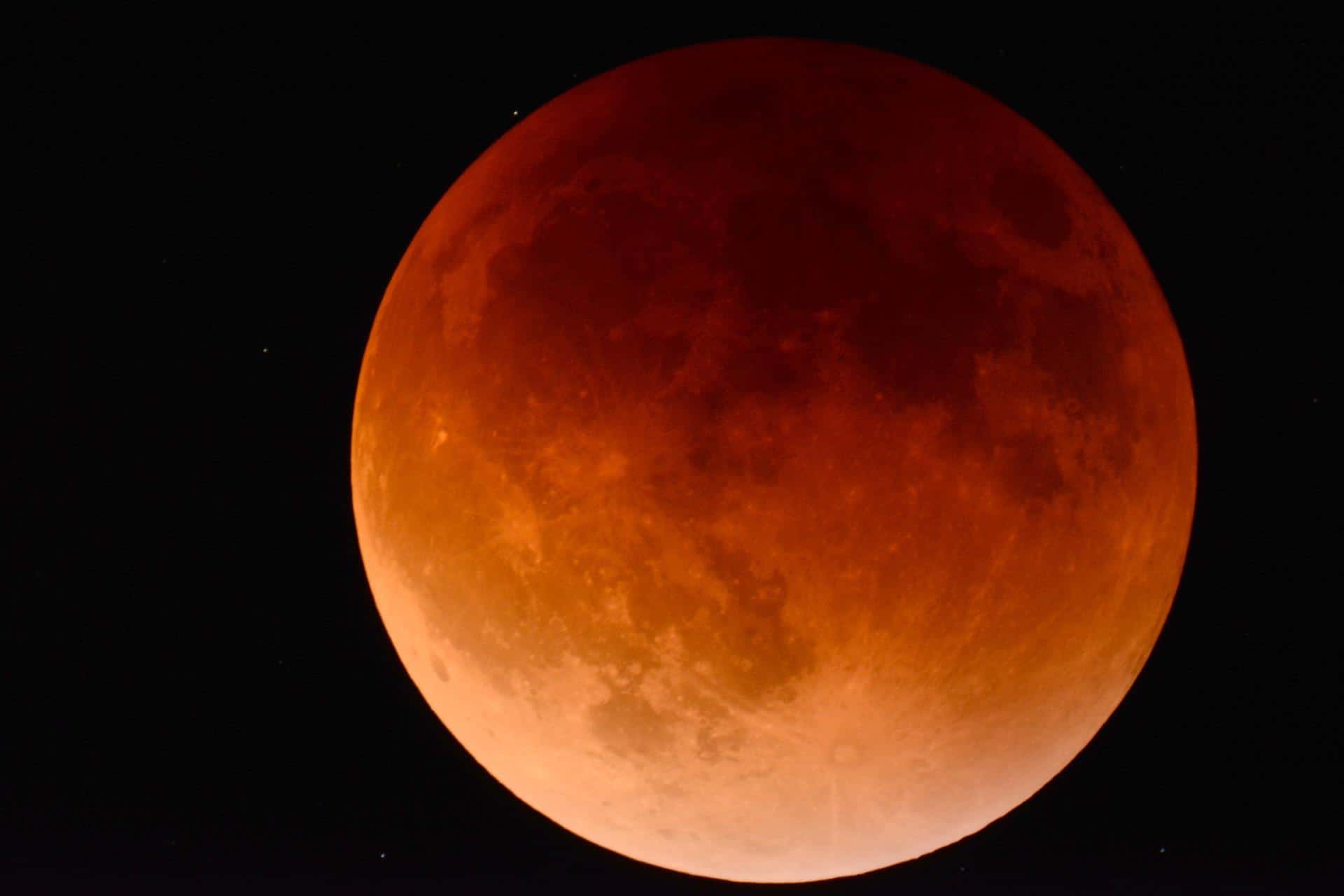 Full Flower Moon and Lunar Eclipse Hernando Sun