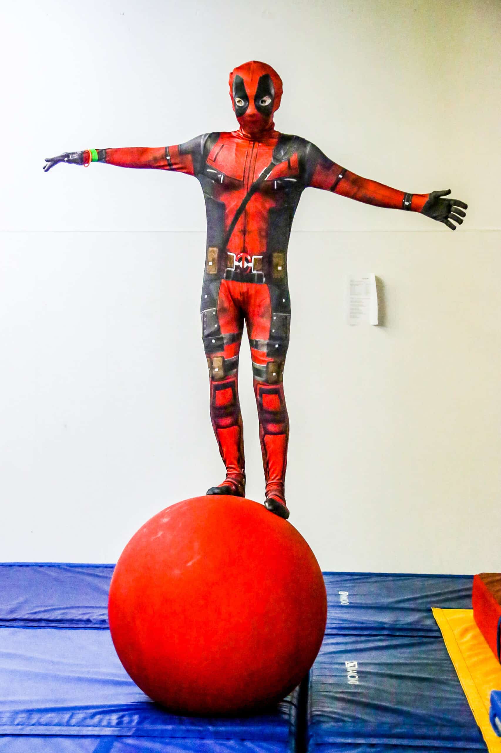 On Friday night October 28, 2022, Funtasicts Gymnastics 20060 Cortez Blvd. in Brooksville. Enter at your own Risk! Super Hero's, witches, fireman costumes all around the gym.
