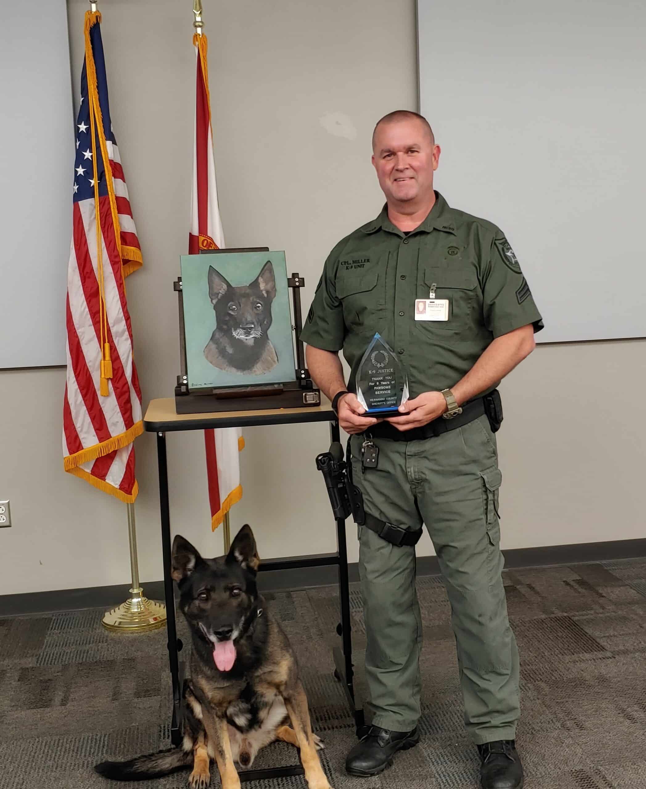 Sheriff's office honors Crescent City hero with K9 name, News