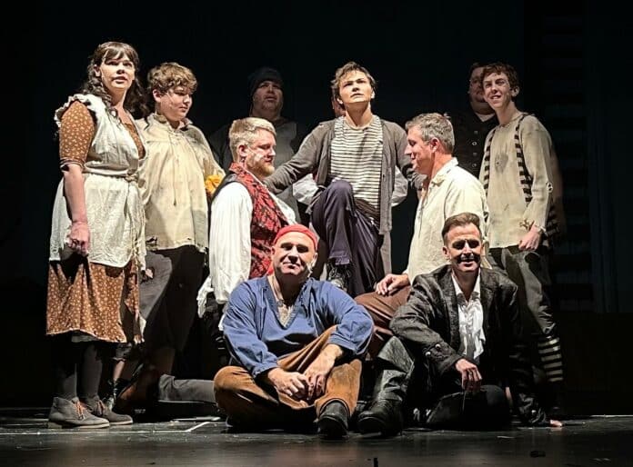 A scene from Stage West's Peter and the Starcatcher. Photo by Mark Burdette.