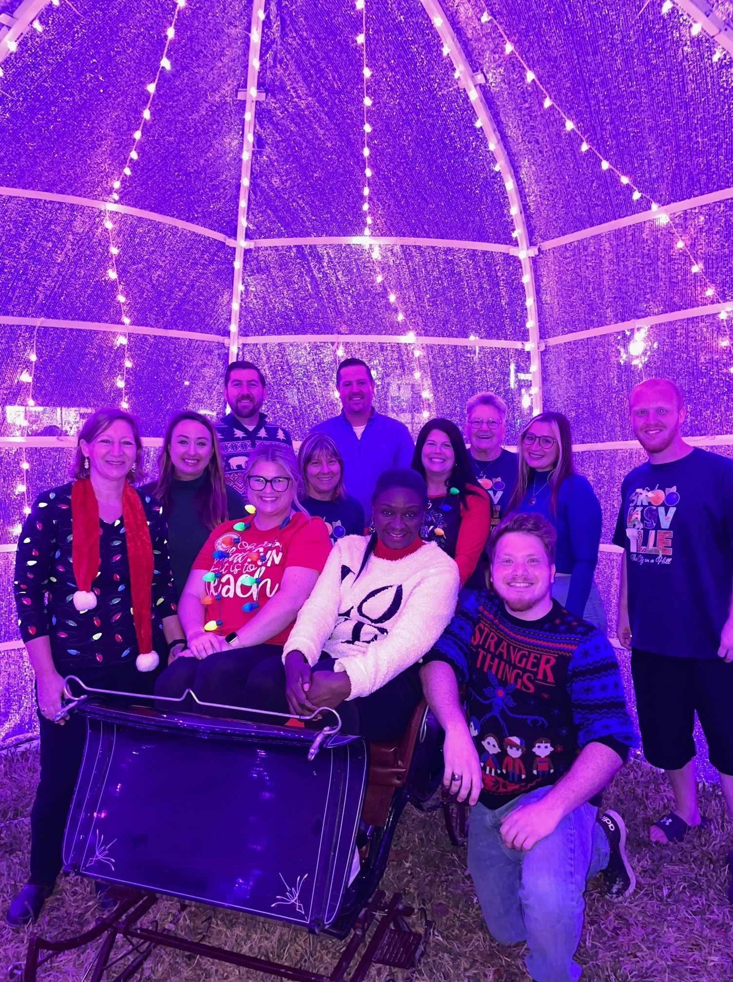 Community partners produce another stunning Christmas tree lighting