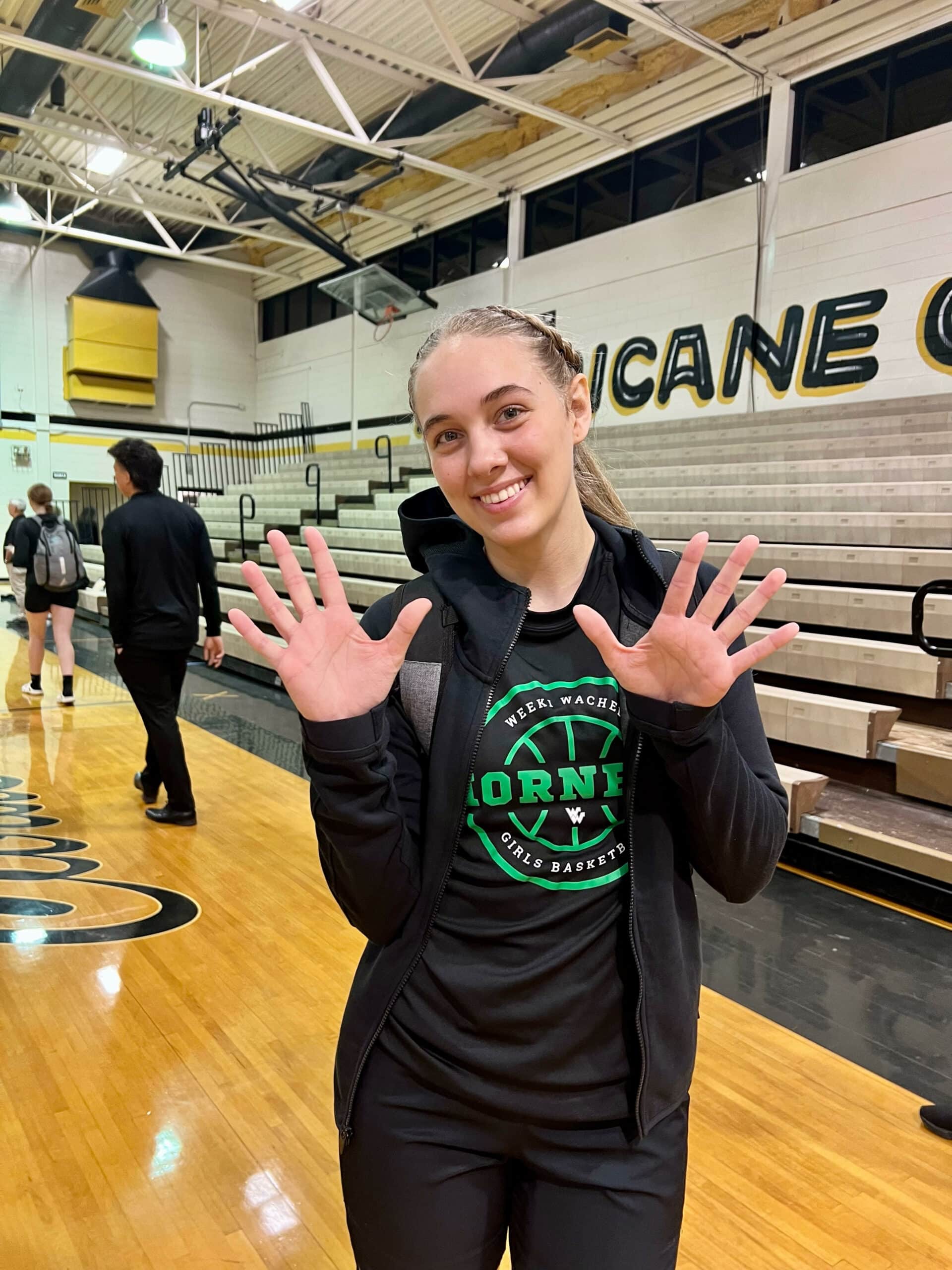 Junior Paige Atwater had a night to remember on December 14, 2022, as she broke the Weeki Wachee High School record for most 3-pointers made in a game with 10 in a win at Citrus High School. The record was previously held by Hannah Storie, who had made 7 in a game back in 2017.