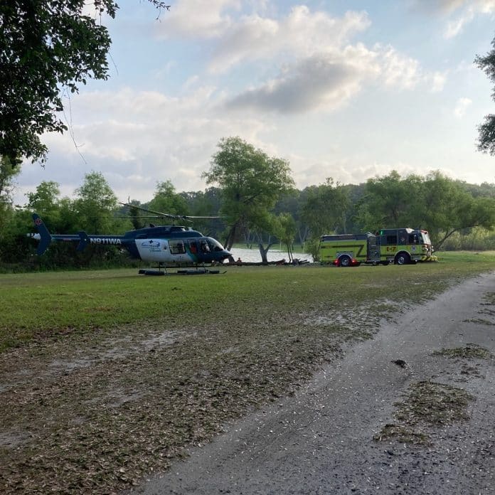 Kayaker Rescue 4/2/23 Photo courtesy of the Hernando County Fire and Rescue