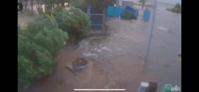 Pine Island security cam footage of Idalia flooding. Hernando County Government