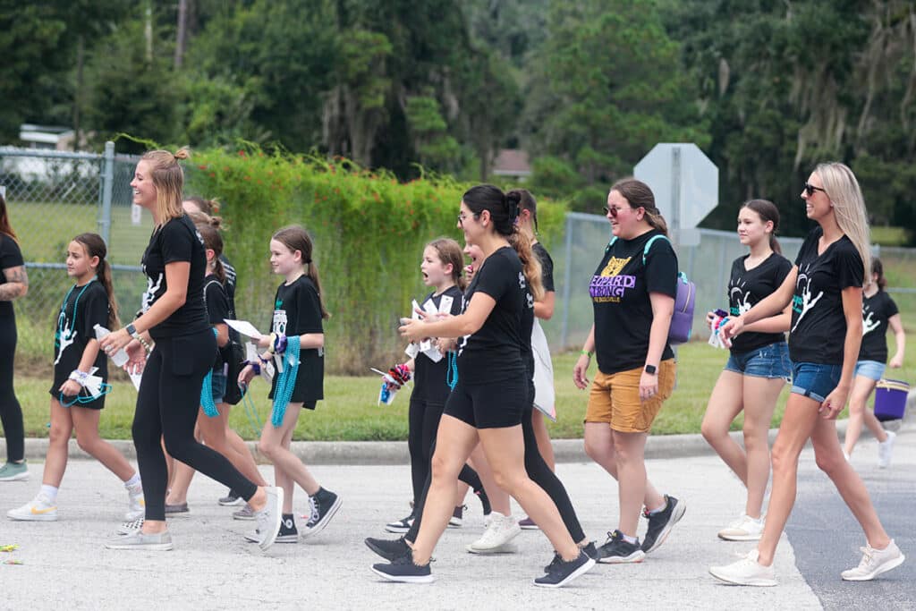 2023 HHS Homecoming Parade  Jayne Dance walkers [Credit: Cheryl Clanton]