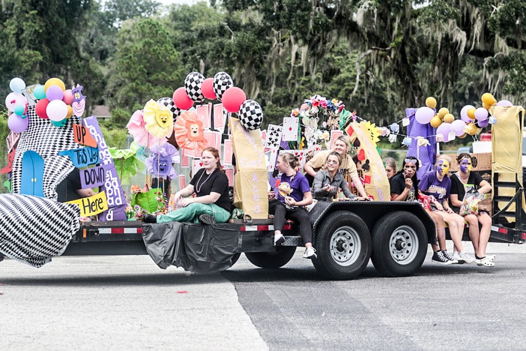 Hernando High Homecoming Parade 2023. [Credit: Cheryl Clanton]