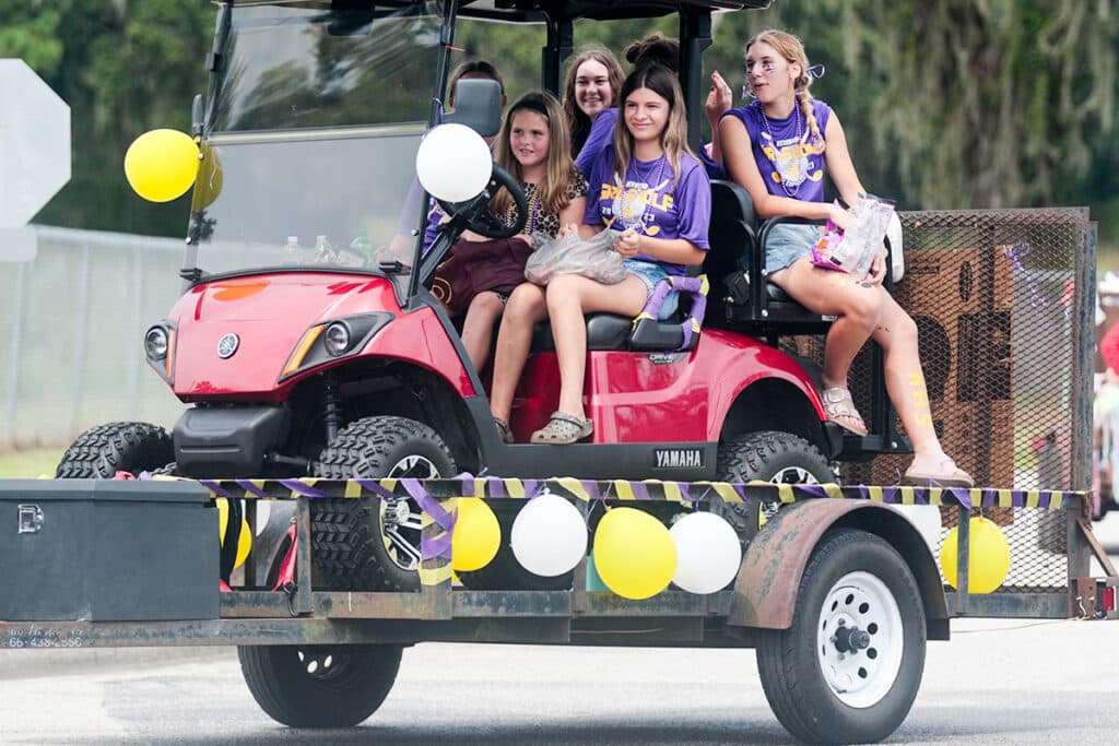 Hernando High Homecoming Parade 2023. [Credit: Cheryl Clanton]